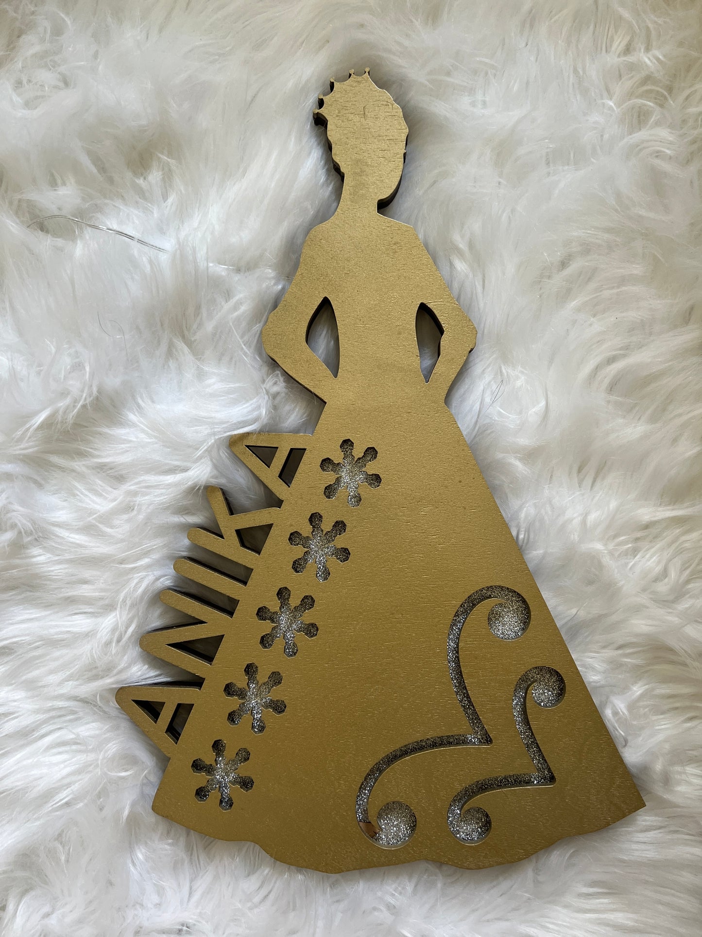 Personalised Princess Name Sign for Kids - Create Your Perfect Fairy Tale, LED Name Sign, Girls Nursery Signs