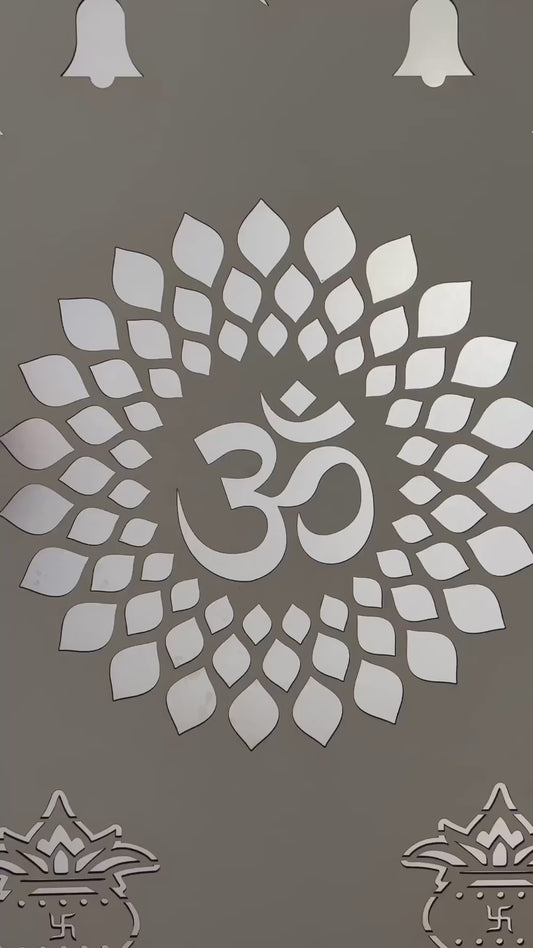Custom temple backdrop
