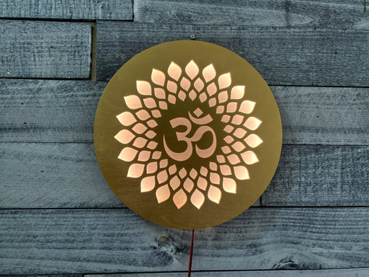 SHIVA Led sign | Shiv lotus temple | Shiva Mandir decoration