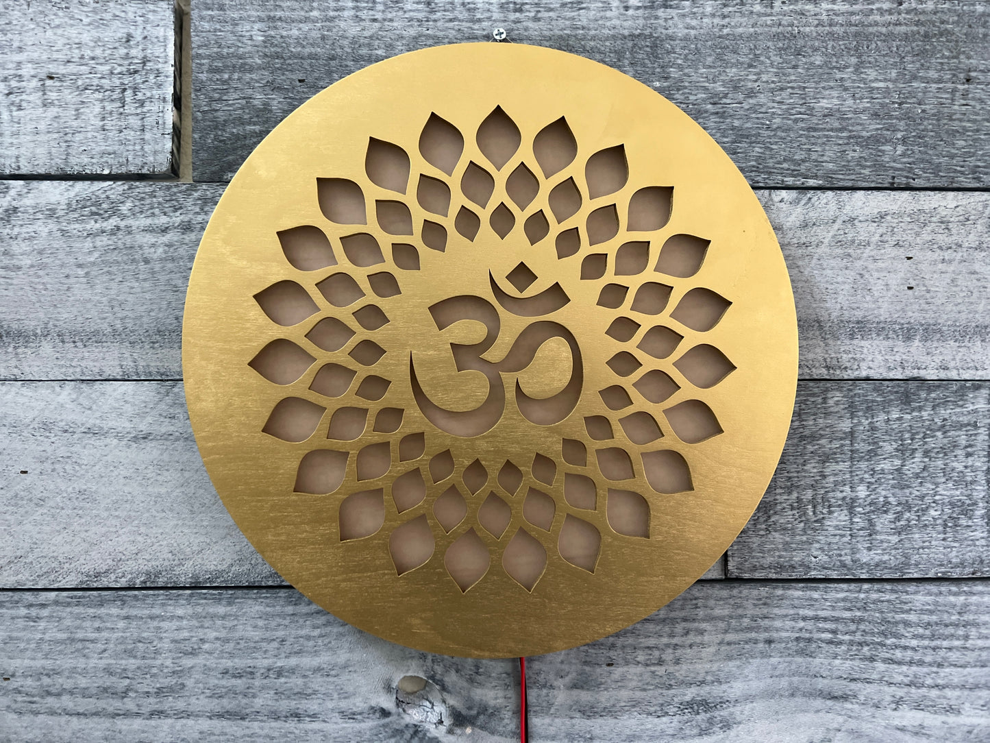 SHIVA Led sign | Shiv lotus temple | Shiva Mandir decoration